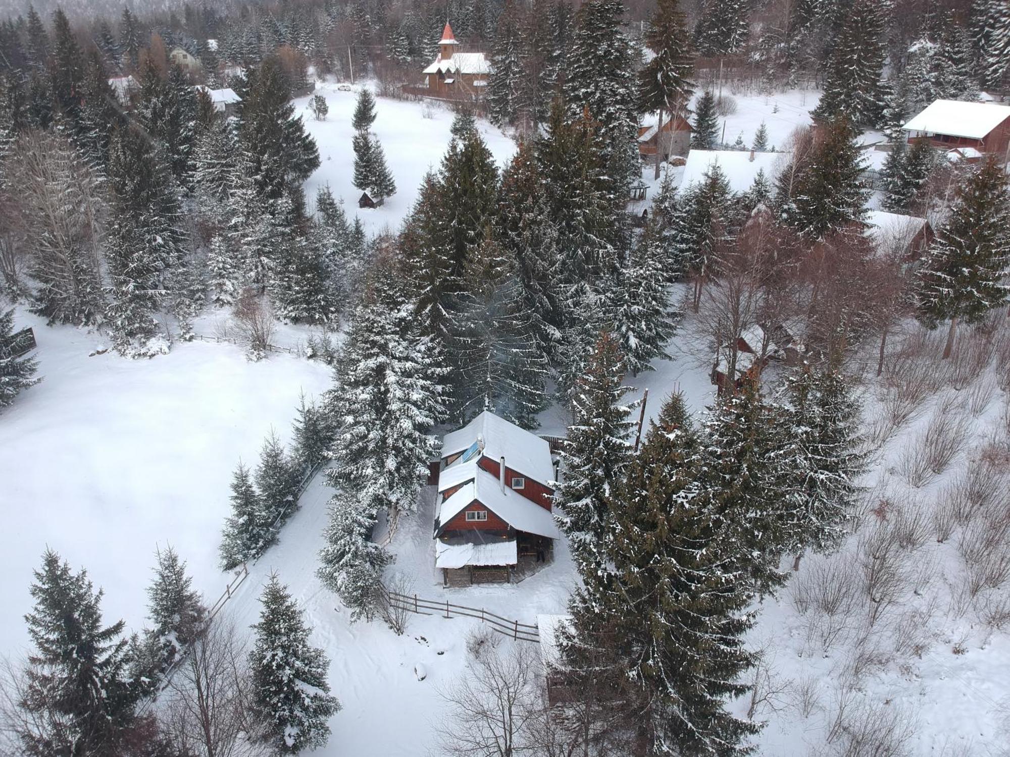 Vén Fenyő Kunyhó Ciceu Exterior foto
